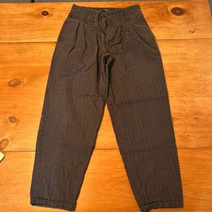 Vintage Dockers Baggy Pleated Plaid Pants